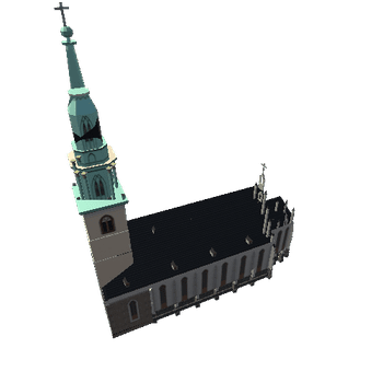 Church lowpoly